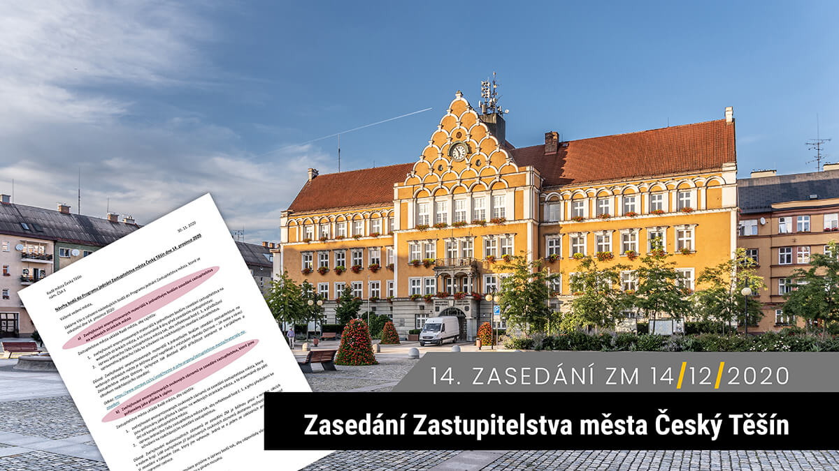 Právě si prohlížíte Nesplnění usnesení zastupitelstva, odmítnutí diskuze ohledně několika třaskavých témat nebo nepodpora otevřené radnice. I o tom bylo poslední zasedání zastupitelstva v Českém Těšíně. Schvaloval se také rozpočet na rok 2021, těšínští Piráti jej nepodpořili