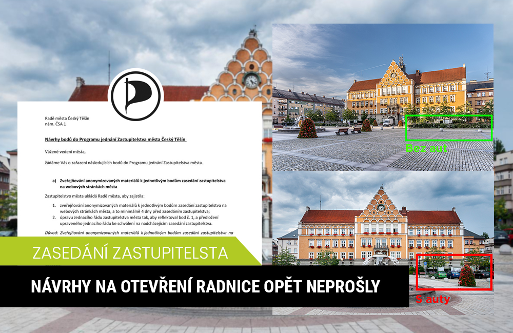 Read more about the article Návrhy na otevření radnice opět neprošly