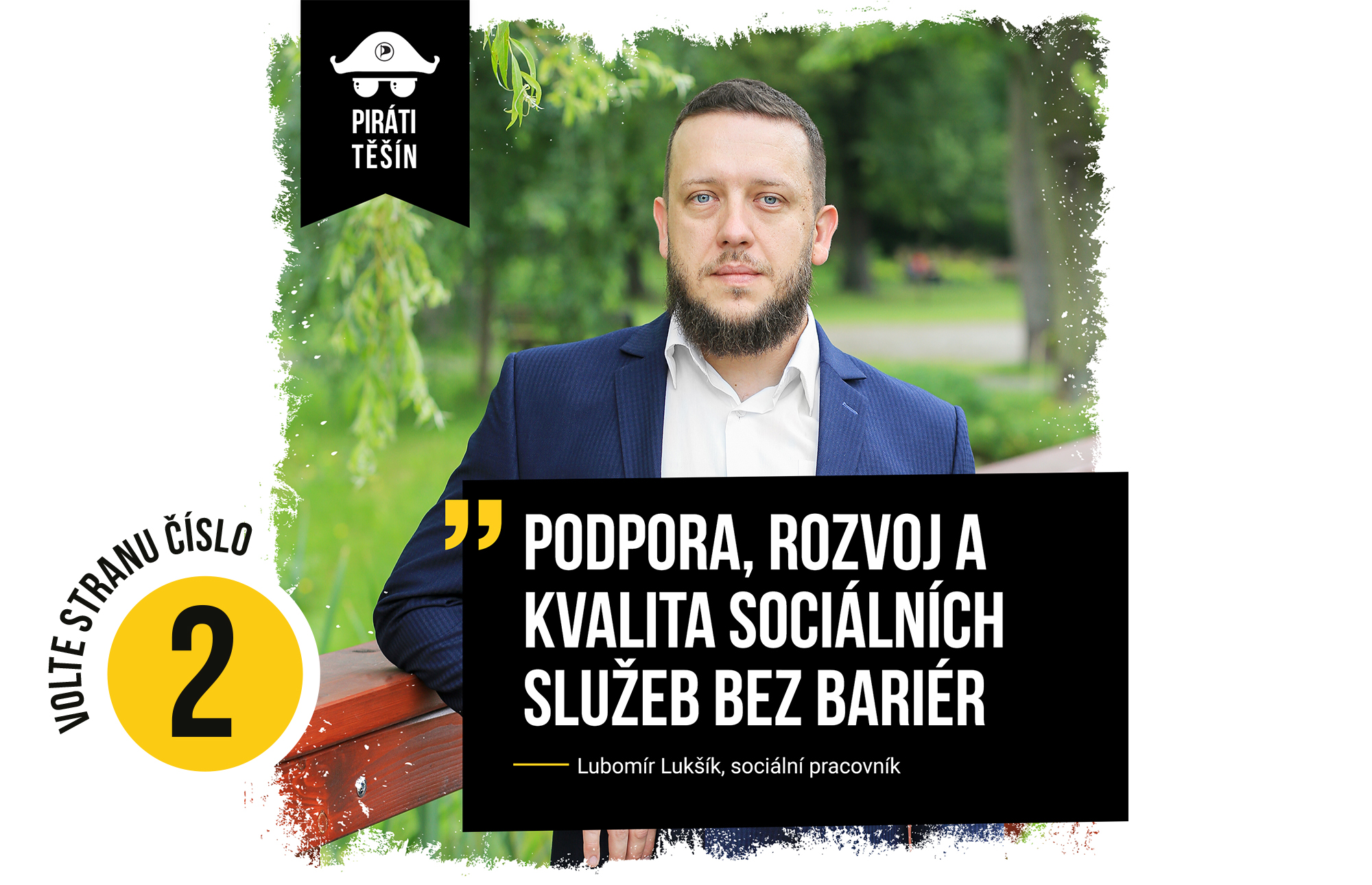 Přečtete si více ze článku Bc. Lubomír Lukšík kandidát pro letošní komunální volby